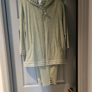Chico's Light Green Lounge Set